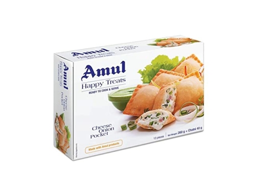 Amul Cheese Onion Samosa Pocket