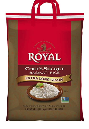 Royal Chef's Secret Extra Long Basmati Rice,