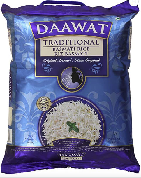 Daawat Traditional Basmati Rice, 10 Pound
