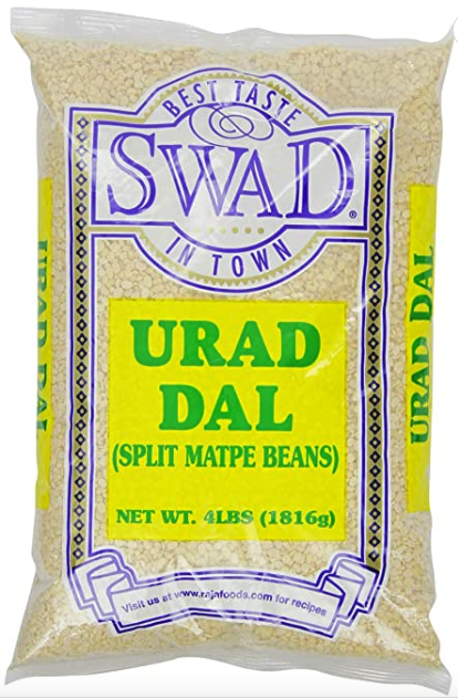 Swad Urad Dal Matpe Beans, Split, 4 Pound