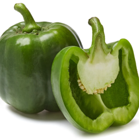 Green capsicum per 1 lbs / pound