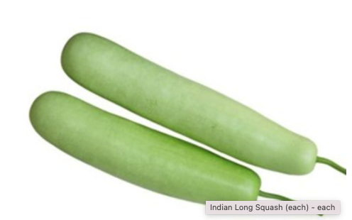Indian Long Squash (each) - each