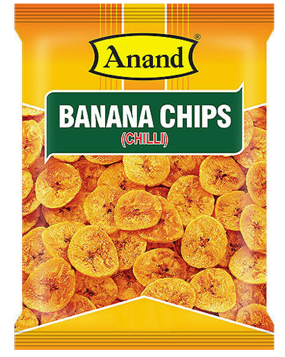 Anand Banana Chips (Chili) - 170 gms (170 gm bag)