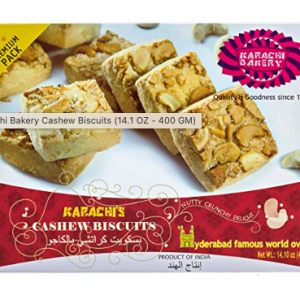 Karachi Bakery Cashew Biscuits (14.1 OZ - 400 GM)Weight:0.88 lbs $5.49