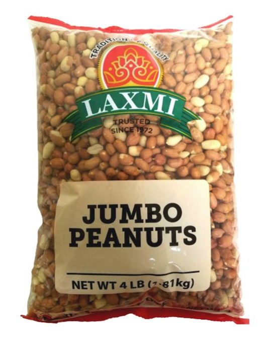 LAXMI Peanuts Jumbo - 4 Lb (64 Oz)