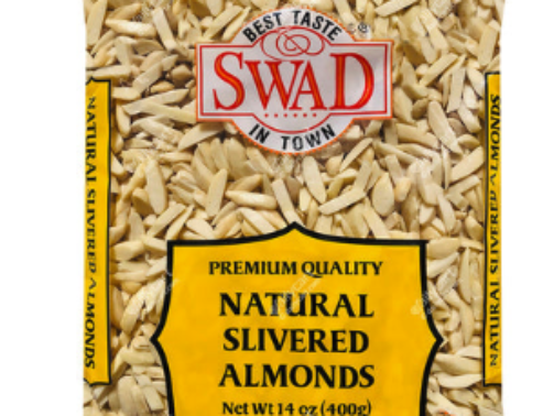 Swad Almonds Sliced Natural, 400 g