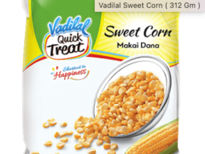Vadilal Sweet Corn ( 312 Gm ) Weight:0.69 lbs$4.99