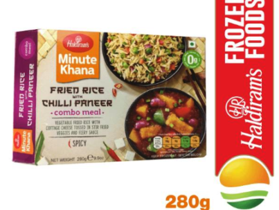 Haldiram Fried Rice With Chilli Paneer (280 GM - 9.9 OZ) Weight: 0.61 lbs $4.99