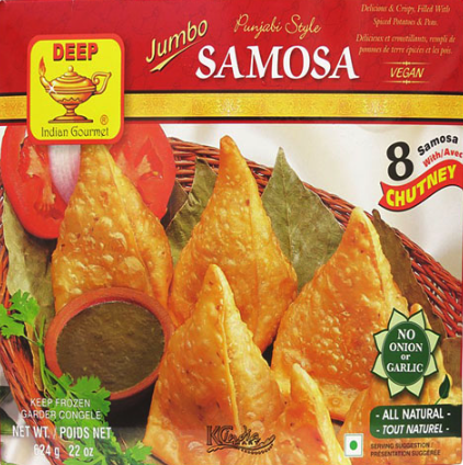 Deep Jumbo Punjabi Samosa 8 Pcs $7.99
