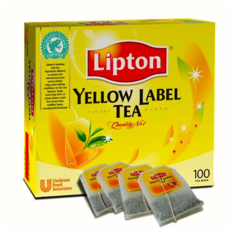 Lipton Yello Label Tea Bags 100 bags