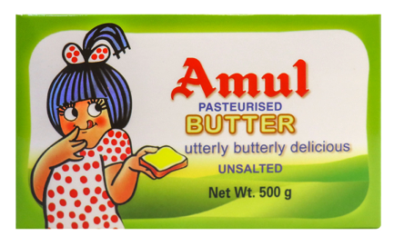 Amul Butter (UNSALTED - 500 GM) Weight: 1.15 lbs $8.99
