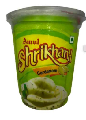 Amul cardamom shrikhand 500 gm Weight: 1.10 lbs $7.49