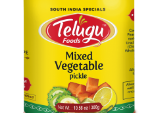 Telugu Mixed Vegetable Pickle Weight: 0.66 lbs $3.49