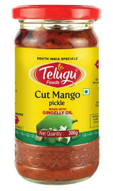 Telugu Cut Mango Pickle 300 Gm Weight: 0.66 lbs $3.99