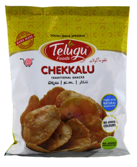 Telugu Chekkalu (170 GM) Weight: 0.39 lbs $2.99