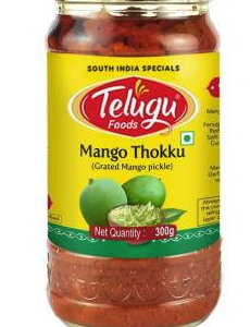 Telugu Mango Thokku Pickle 300 Gm Weight: 0.66 lbs $2.99