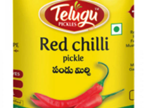 Telugu Red Chilli Pickle Weight: 0.66 lbs $3.49