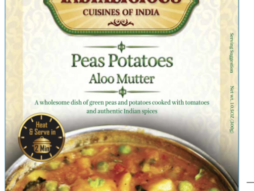 Peas Potatoes Aloo Mutter